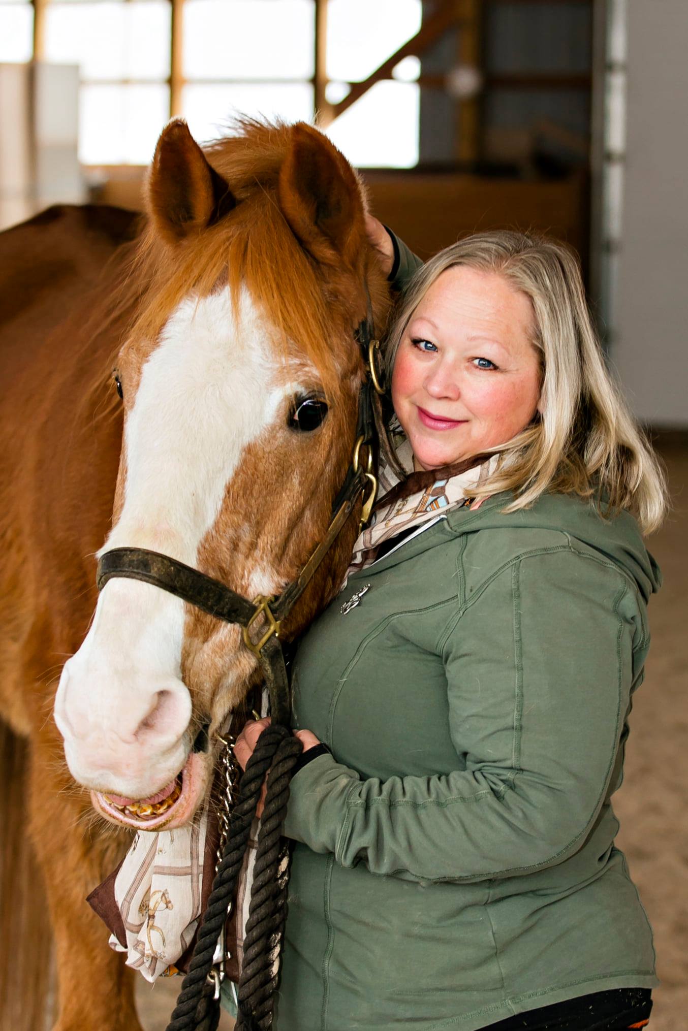 Jodie Bowen with horse