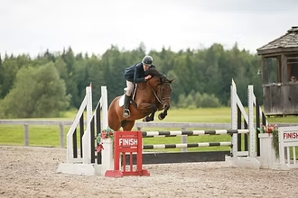 Rapsody jumping at a show
